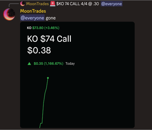 Discord call from community